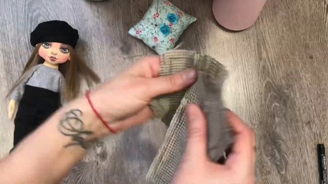 Выкройка штанов с карманами для куклы, для начинающих смотреть онлайн