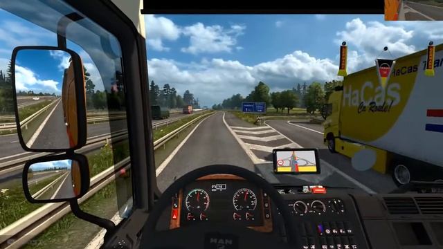 ETS2 1.28 ProMods 2.20 MAN TGA Stuttgart-Mainz смотреть онлайн
