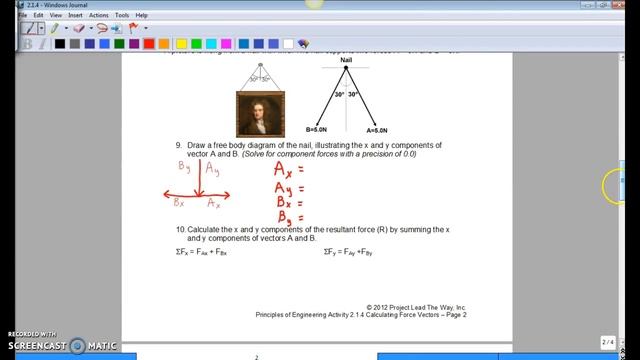 2.1.4 Force Vectors PART 2 смотреть онлайн