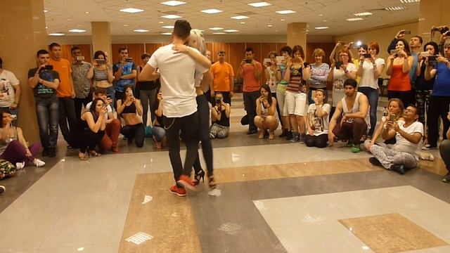 Moscow Salsa Kizomba Festival 2016_Sara Lopez&Reda Becili_Kizomba смотреть онлайн