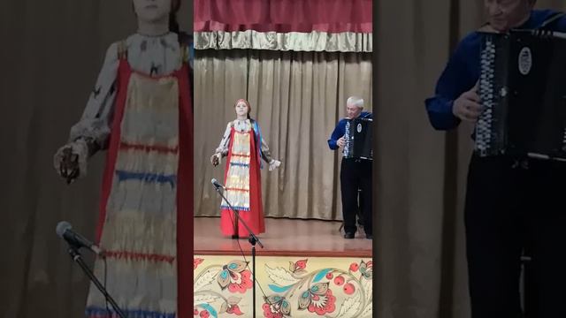 Частушки Воронежской области "Матаня" исполняет Букреева Татьяна. смотреть онлайн