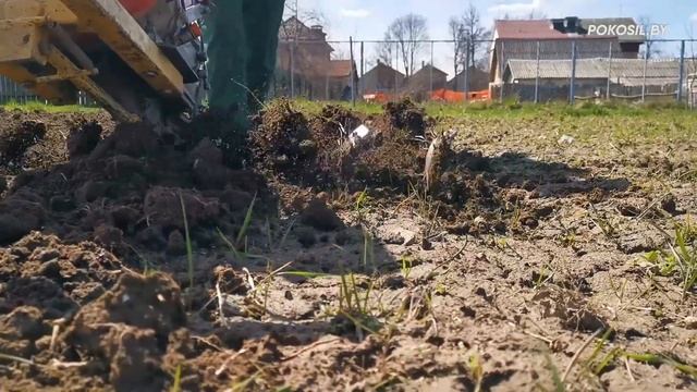 Вспашка и культивация участка земли мотоблоком (культиватором) Weima 1100D в Минском районе (Минске смотреть онлайн