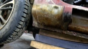 Киа Спектра сварка порога и бамперов. [АВТОМАСТЕР. ПРОЕКТ МЕЧТА ПАДЖЕРО СПОРТ].