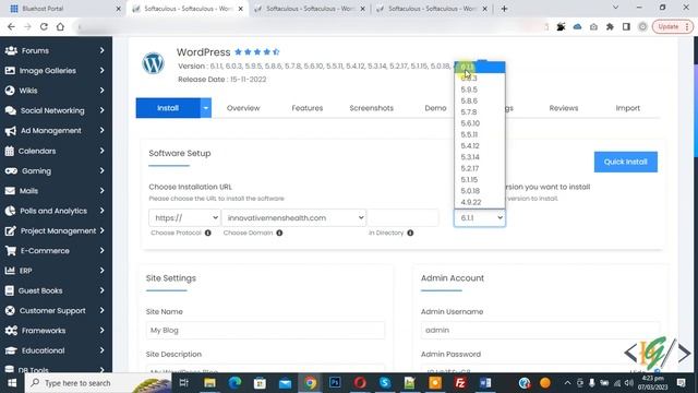 How to Install WordPress on Domain in Bluehost Hosting смотреть онлайн