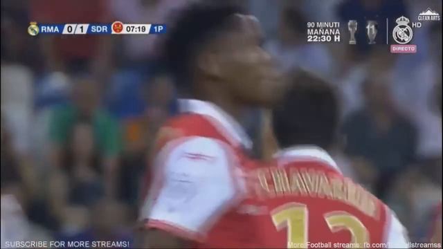 Реал Мадрид 0–1 Реймс 17 08 2016 HD смотреть онлайн