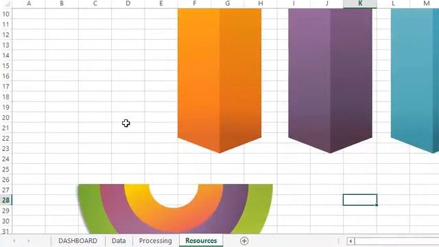 Dashboard for analyzing sales ranking factors in Excel смотреть онлайн