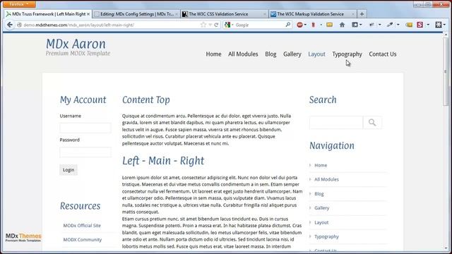 MODx Template - MDx Aaron - Modx template overview смотреть онлайн