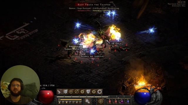 D2R - Best Ladder Rune Drop! Diablo 2 Resurrected - FoHdin - Ber Rune Drop - Patch 2.4 - Lanfear D2 смотреть онлайн