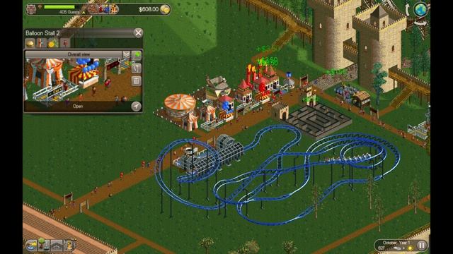 Let's Play RCT Classic | Crazy Castle Ep. 3 - Decorations! смотреть онлайн