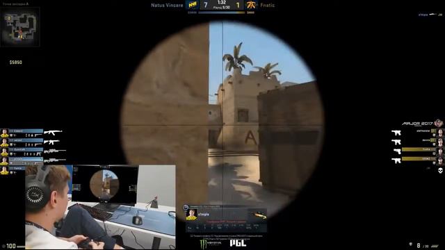 Монтаж Gambit vs Astralis Na'Vi vs Fnatik смотреть онлайн