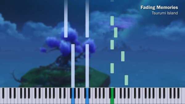 Fading Memories - Genshin Impact OST - Piano Arrangement (Sheet Music)