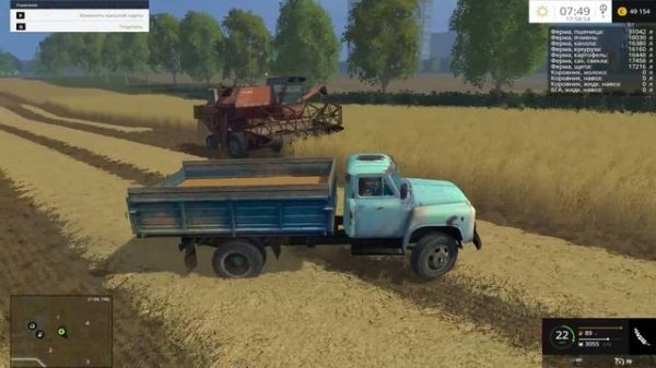 Farming Simulator 15 Карта "Полевое 2.0 "(mods) Часть 8 - Успешная работа