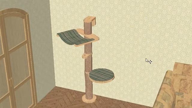 Проектируем мебель для кошки