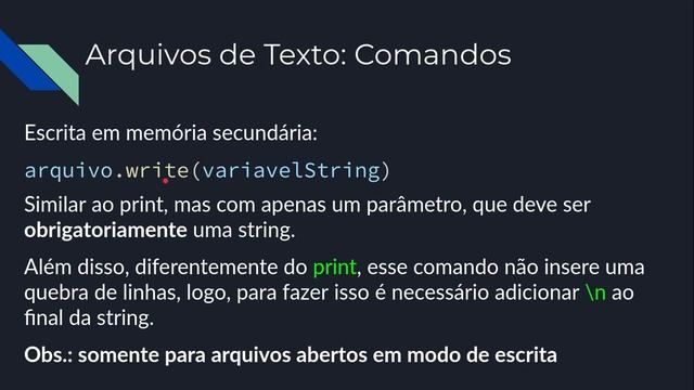 Arquivos de Texto em Python смотреть онлайн