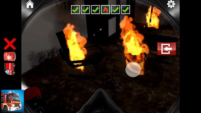 Notruf 112 -Emergency Call 112 - The Fire Fighting Simulation / Ipad / Game review смотреть онлайн