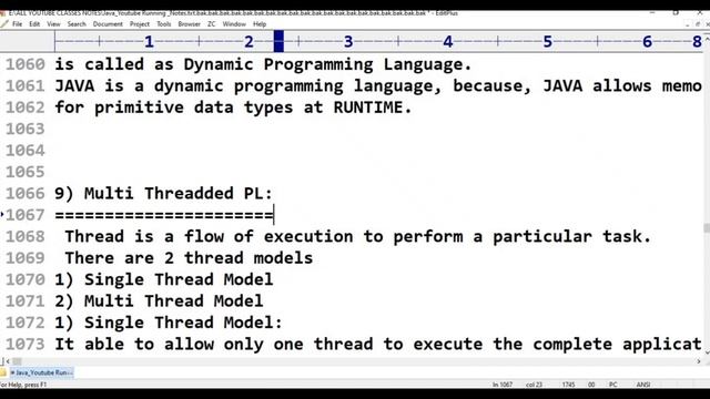 Java||class -18||Features Part-5 in JAVA||Java Tutorial for Beginners - in Telugu and English смотреть онлайн