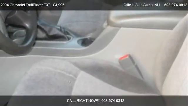 2004 Chevrolet TrailBlazer EXT EXT LS 4WD - for sale in Plaistow, NH 03865 смотреть онлайн