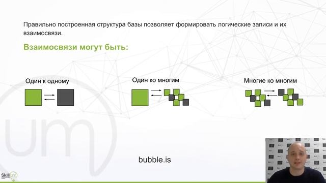 Основы Bubble.io. Модуль 2. Урок 1. Что такое база данных? смотреть онлайн