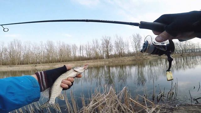 Щука на ультралайт. Рибалка на старицях смотреть онлайн