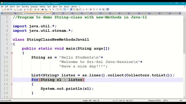 Java String class new Methods in Java11 || Strings in Java || Java 11 new Features || #364 смотреть онлайн