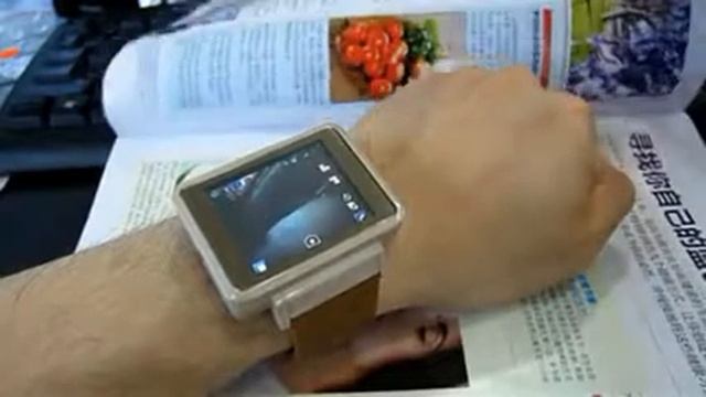 New K1 QuadBand MP3 Player Watch Cell Phone With Camera, Torch , Bluetooth смотреть онлайн