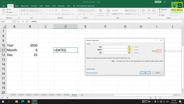 Microsoft Excel - Malayalam Tutorial [Part-7] смотреть онлайн