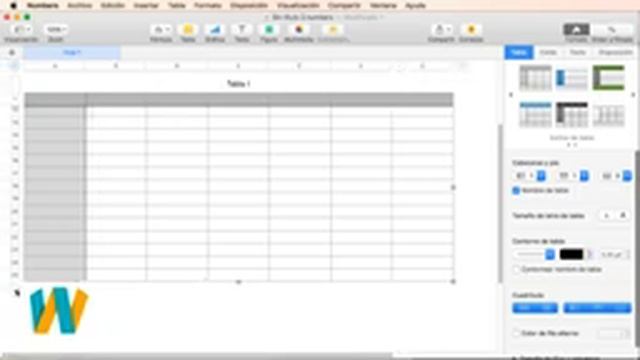 1 Diferencias básicas - Cursos migrando de Excel a Numbers смотреть онлайн