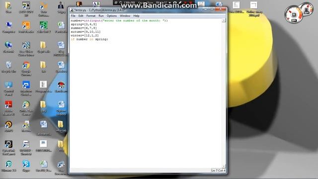 Python Exercise #1 - Seasons and months смотреть онлайн