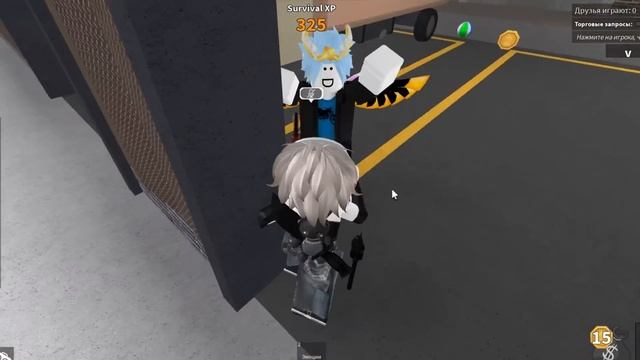 играю в мм2 стрелочками || Shannix || Roblox