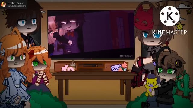 //✨Past Aftons react to their future✨// [FNAF] \\Gacha Club\\ ||MY AU|| смотреть онлайн