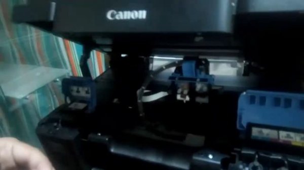 حل مشكل E05 في الطابعة canon G2411
