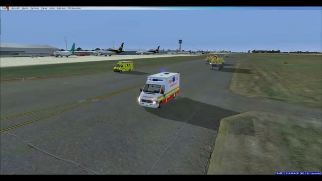 هبوط الاماراتية اضطراريا في مطار ميدلاندز FSX.emirates airline boeing 777-300 смотреть онлайн