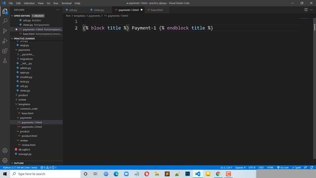 Day-19 - Template Inheritance | Django Bangla Tutorial смотреть онлайн