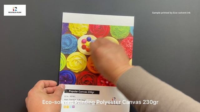Eco solvent Printing Polyester Canvas смотреть онлайн