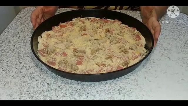 Пицца за 15 минут #домашнаяпицца,#пицца,#пиццадома смотреть онлайн