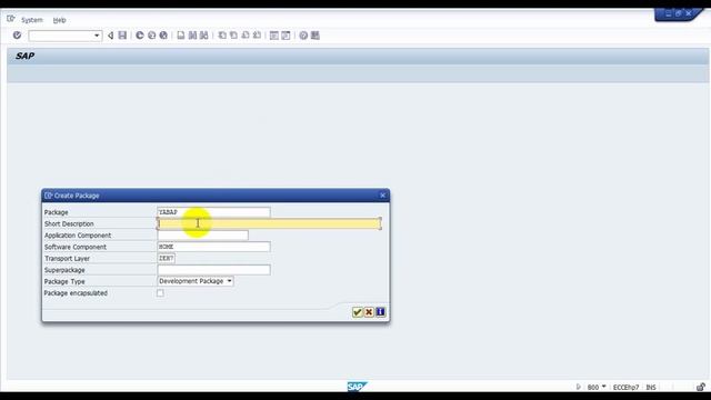 Steps to create Package SE21 | ERP Tutorial смотреть онлайн