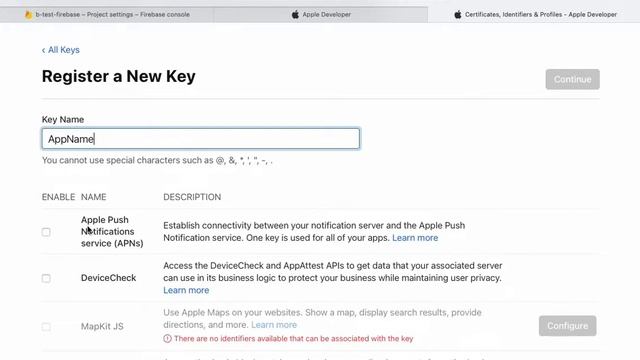 iOS App - Generate .p8 file for APN Firebase Cloud Messaging not .cert смотреть онлайн