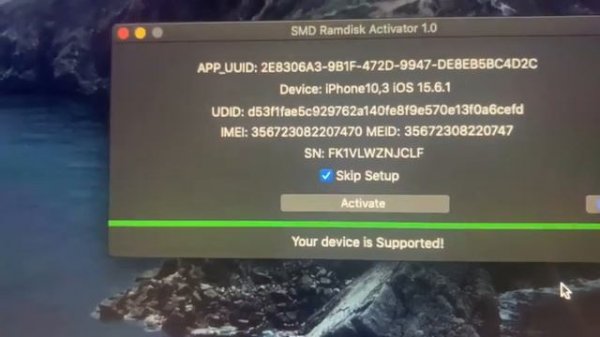 🔥 SMD RAMDISK HELLO MODE Activator WITH SIGNAL 📶💻 Mac Tool v.1.0