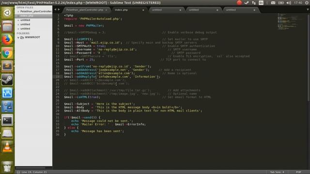 Sending mail from own domain with PHPMailer 5.2 смотреть онлайн