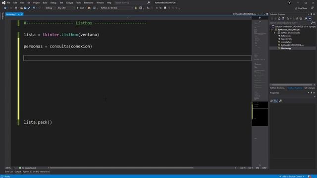Cómo Usar el LISTBOX con TKINTER Conectado a SQL | Curso de Python Intermedio #21 смотреть онлайн