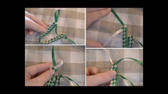 Как плести фенечки из ленточек? смотреть онлайн