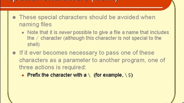 Special Characters - Shell Scripting -10 смотреть онлайн
