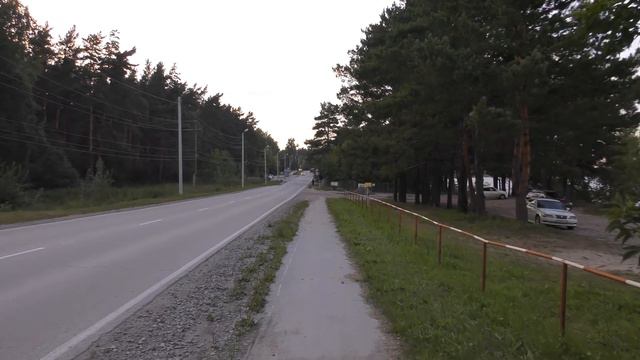 прогулка по пляжу Дюны и до пляжа Старый Бердск смотреть онлайн