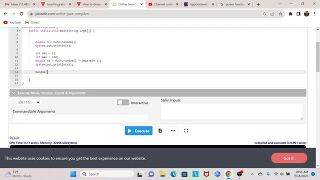 3 types we can generate a random number in JAVA with example смотреть онлайн