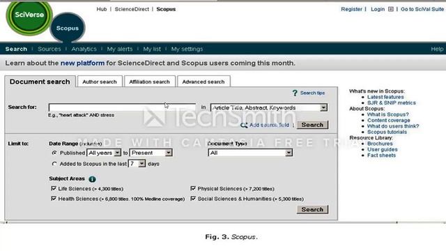 Elsevier scopus смотреть онлайн
