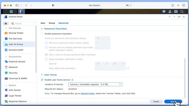 How to setup a Synology NAS | part 13 | Users accounts смотреть онлайн