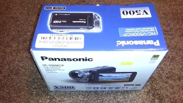 Unboxing Panasonic HC-V500 hd video camera смотреть онлайн