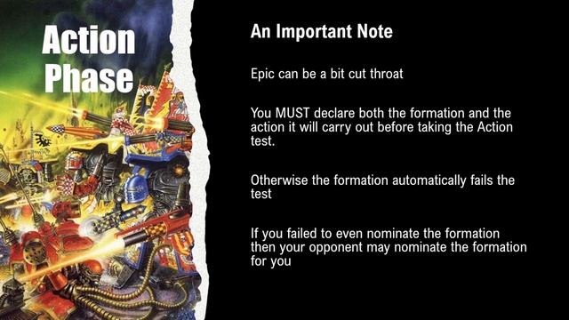 Epic Armageddon Rules - Part 2: Sequence of Play, Actions and Action Tests смотреть онлайн