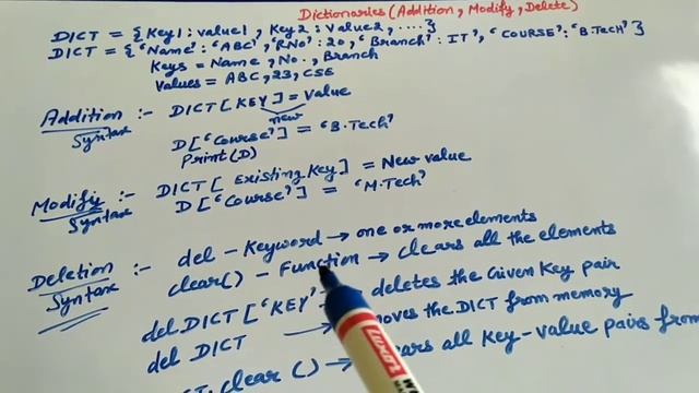 Dictionary part 3 | Python смотреть онлайн