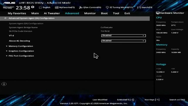 Asus Prime Z390-P BIOS/UEFI 2808